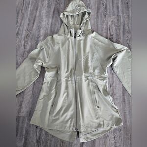 Kirkland Signature Ladies’ Hooded Jacket – Size Large – Light Sage